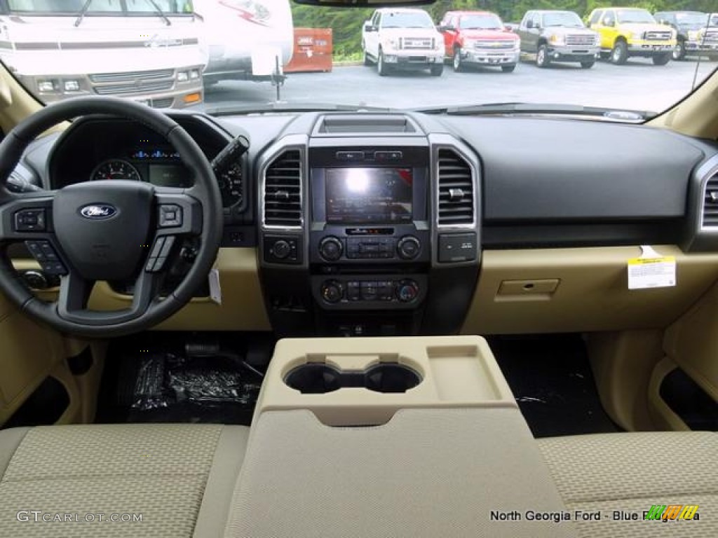 2015 F150 XLT SuperCrew - Bronze Fire Metallic / Medium Light Camel photo #16