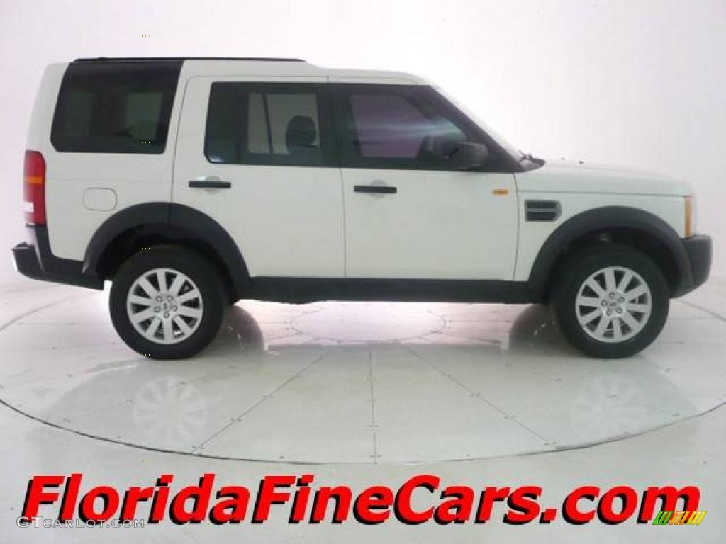 2006 LR3 V8 SE - Chawton White / Black photo #4