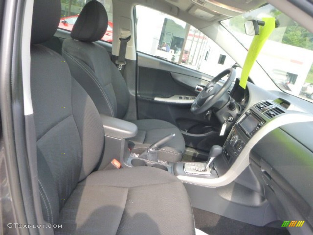 2013 Corolla S - Magnetic Gray Metallic / Dark Charcoal photo #10