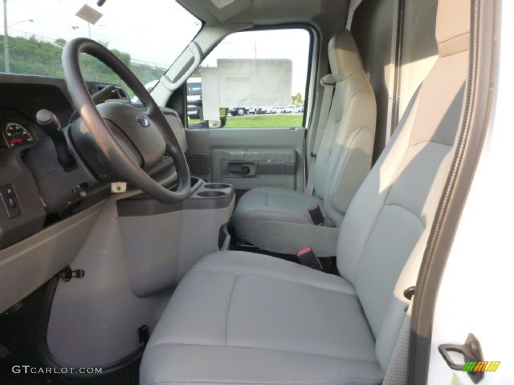 Medium Flint Interior 2016 Ford E-Series Van E350 Cutaway Commercial Moving Truck Photo #105284570