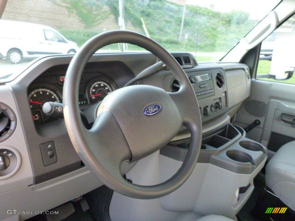 2016 Ford E-Series Van E350 Cutaway Commercial Moving Truck Medium Flint Dashboard Photo #105284756