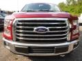 2015 Ruby Red Metallic Ford F150 XLT SuperCrew 4x4  photo #6