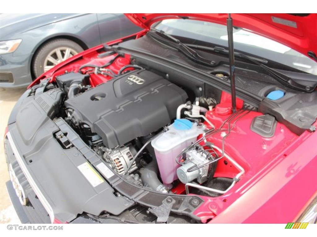 2015 A5 Premium Plus quattro Coupe - Brilliant Red / Velvet Beige photo #35