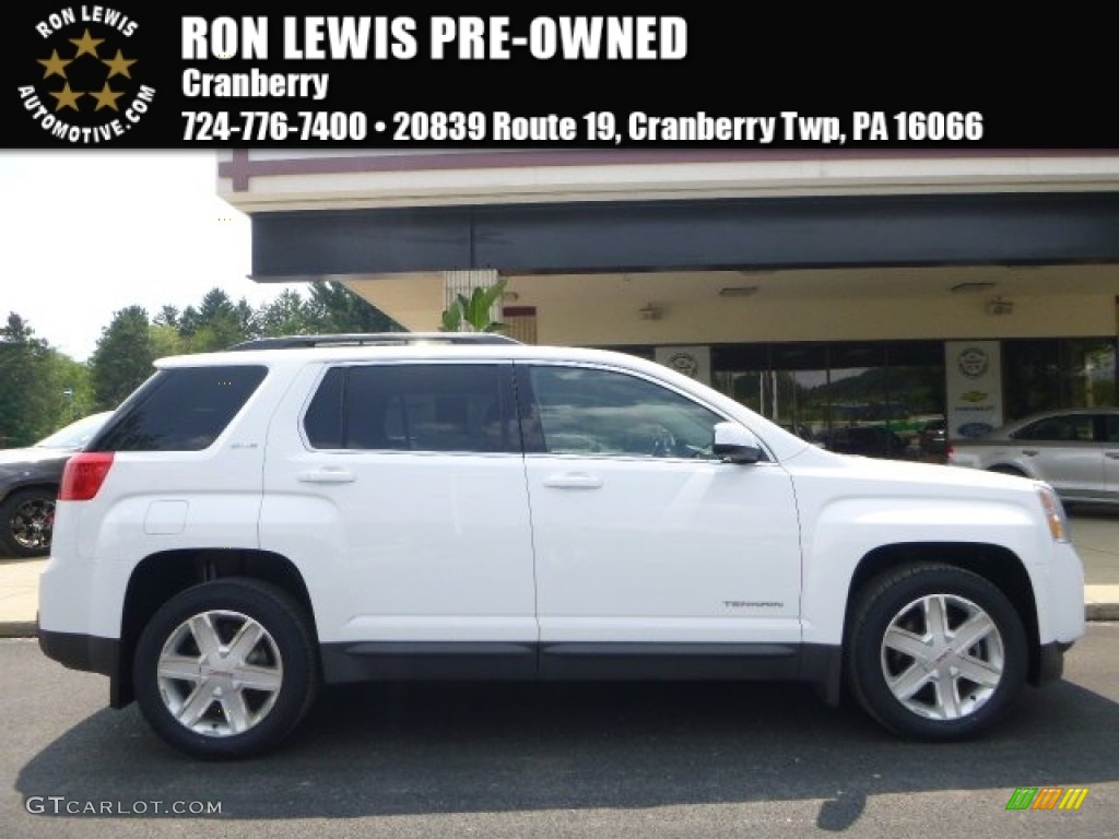 2012 Terrain SLE AWD - Olympic White / Jet Black photo #1