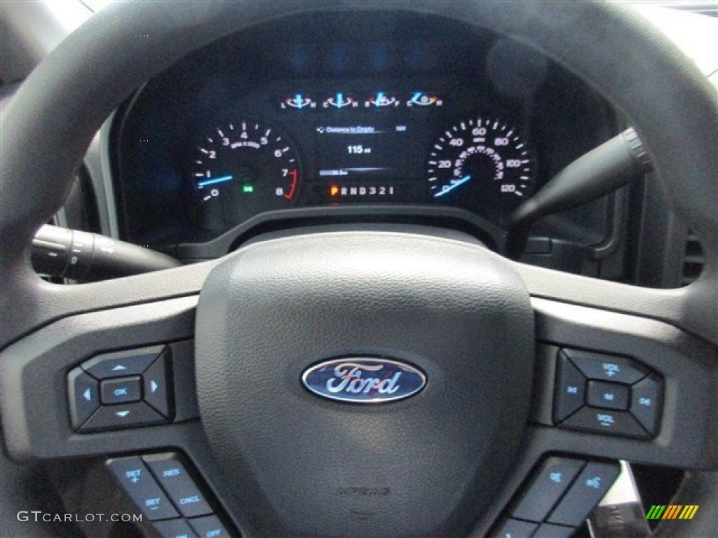 2015 F150 XL Regular Cab - Ingot Silver Metallic / Medium Earth Gray photo #13