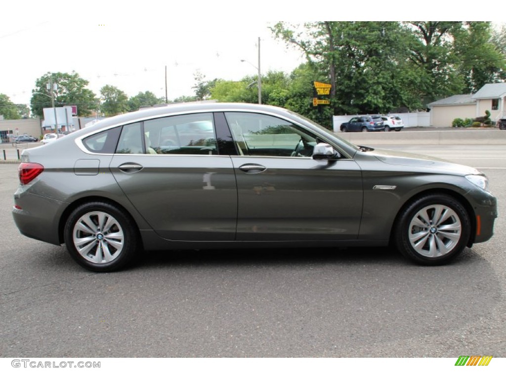 2015 5 Series 535i xDrive Gran Turismo - Callisto Grey Metallic / Venetian Beige photo #2