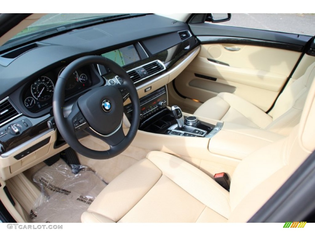 2015 5 Series 535i xDrive Gran Turismo - Callisto Grey Metallic / Venetian Beige photo #11