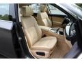 2015 BMW 5 Series Venetian Beige Interior Front Seat Photo