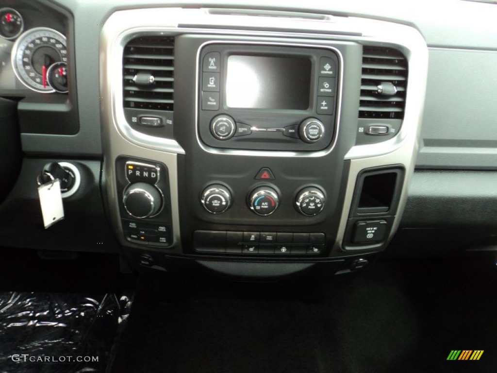 2015 1500 Big Horn Crew Cab 4x4 - Blue Streak Pearl / Black/Diesel Gray photo #5