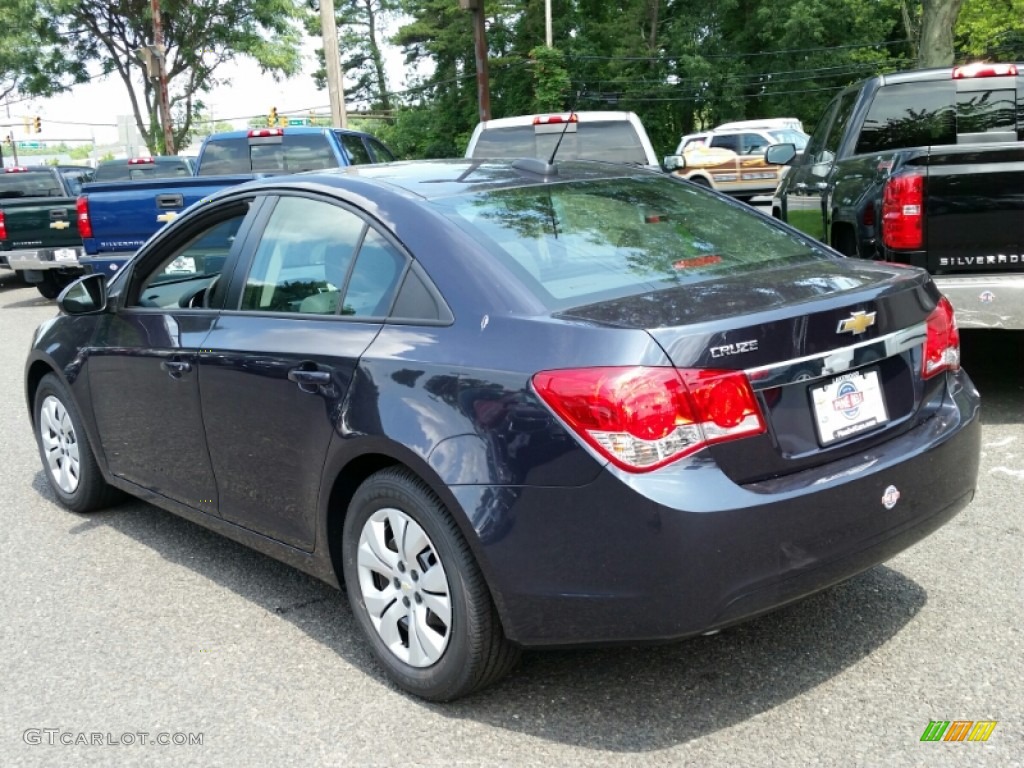 2016 Cruze Limited LS - Blue Ray Metallic / Jet Black/Medium Titanium photo #4