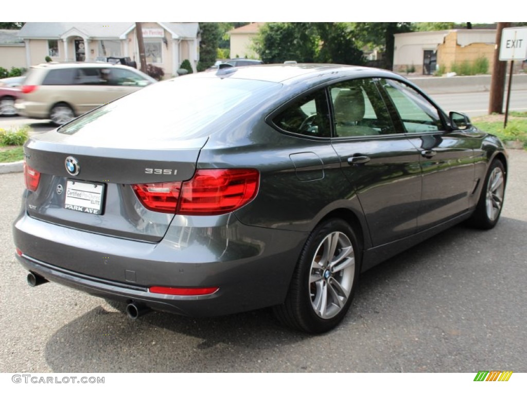 2015 3 Series 335i xDrive Gran Turismo - Mineral Grey Metallic / Oyster/Black photo #3