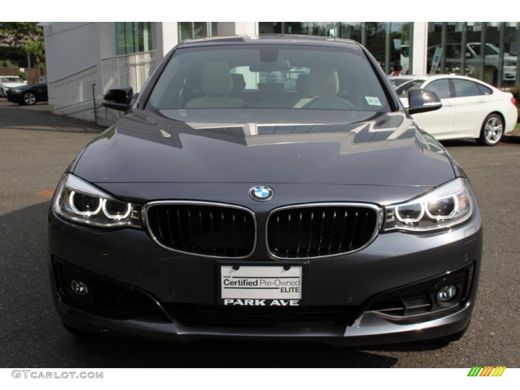 2015 3 Series 335i xDrive Gran Turismo - Mineral Grey Metallic / Oyster/Black photo #8