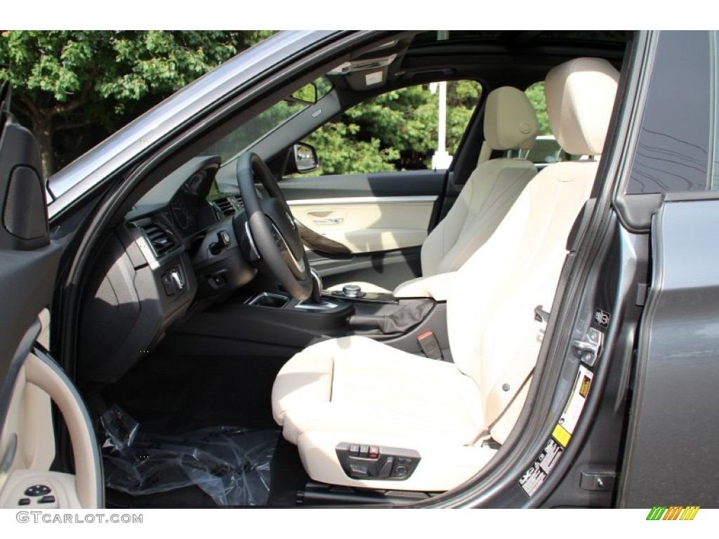 2015 3 Series 335i xDrive Gran Turismo - Mineral Grey Metallic / Oyster/Black photo #12