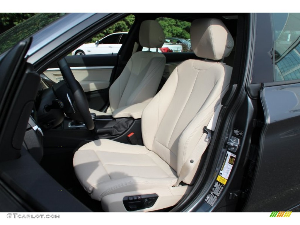 2015 3 Series 335i xDrive Gran Turismo - Mineral Grey Metallic / Oyster/Black photo #14