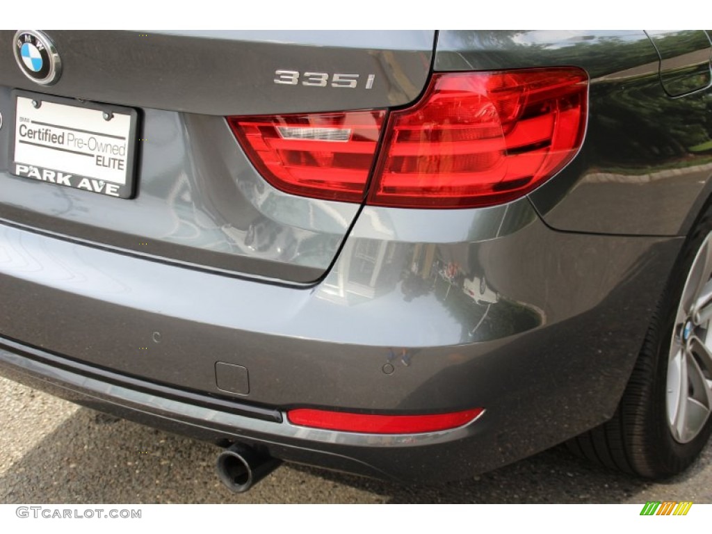 2015 3 Series 335i xDrive Gran Turismo - Mineral Grey Metallic / Oyster/Black photo #24