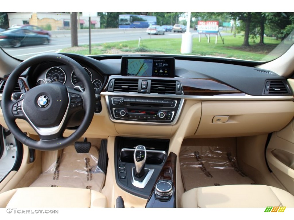 2015 3 Series 328i xDrive Gran Turismo - Alpine White / Venetian Beige photo #15