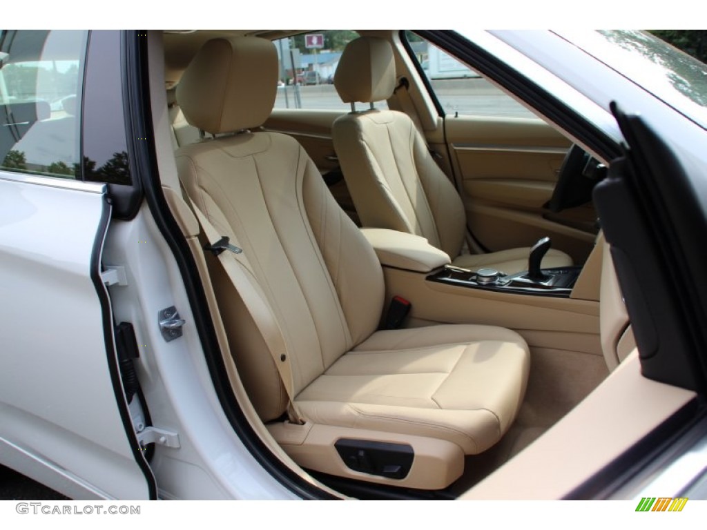 2015 3 Series 328i xDrive Gran Turismo - Alpine White / Venetian Beige photo #29
