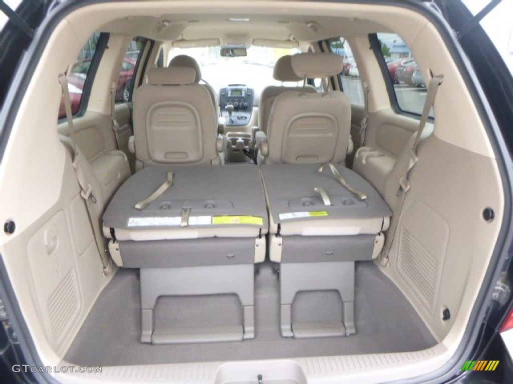 2010 Sedona LX - Midnight Black / Beige photo #6