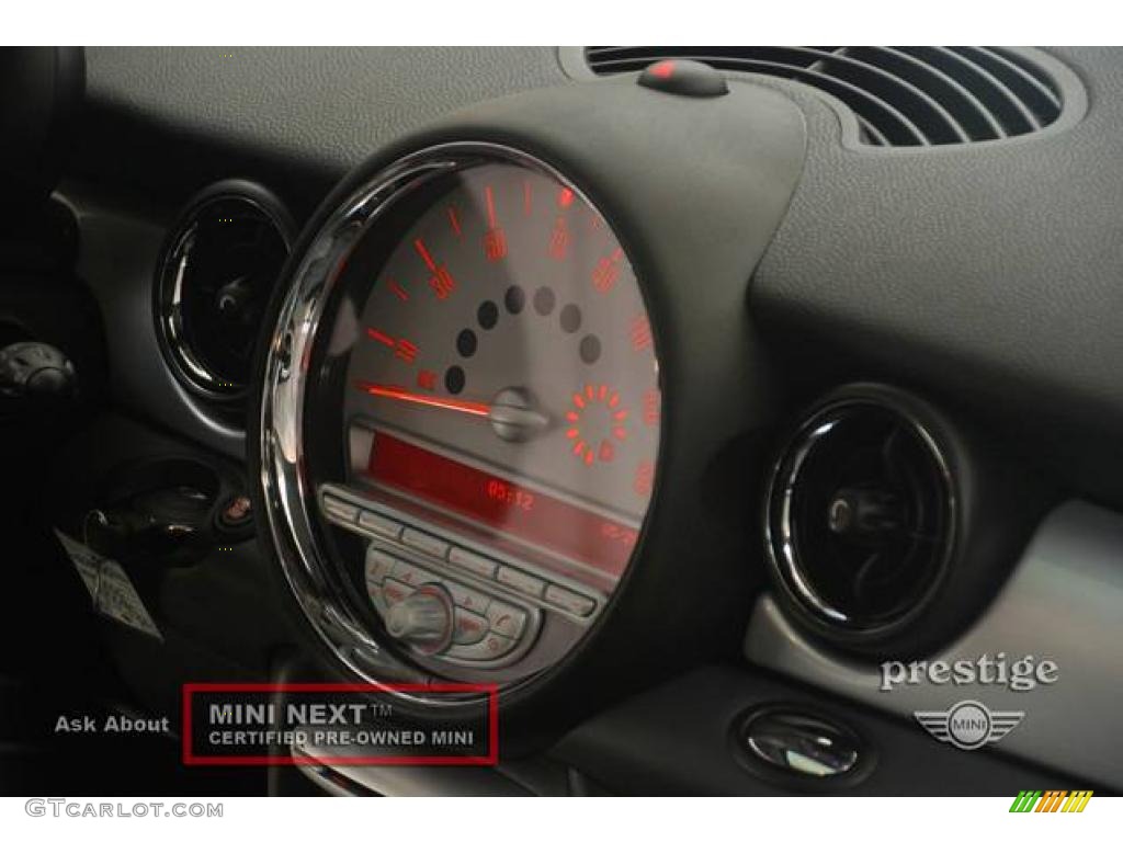 2008 Cooper Hardtop - Oxygen Blue / Lounge Carbon Black photo #16