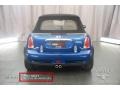 2008 Lightning Blue Metallic Mini Cooper S Convertible  photo #2