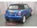 2008 Lightning Blue Metallic Mini Cooper S Convertible  photo #5