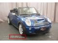 2008 Lightning Blue Metallic Mini Cooper S Convertible  photo #7