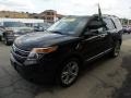 2015 Tuxedo Black Ford Explorer Limited 4WD  photo #8