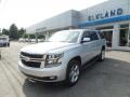 2015 Silver Ice Metallic Chevrolet Suburban LT 4WD  photo #1