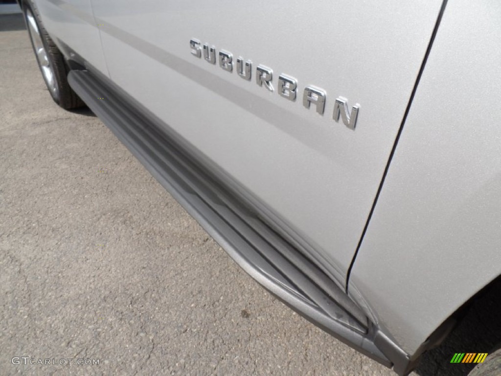 2015 Suburban LT 4WD - Silver Ice Metallic / Jet Black photo #11