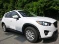 2015 Crystal White Pearl Mica Mazda CX-5 Touring  photo #1