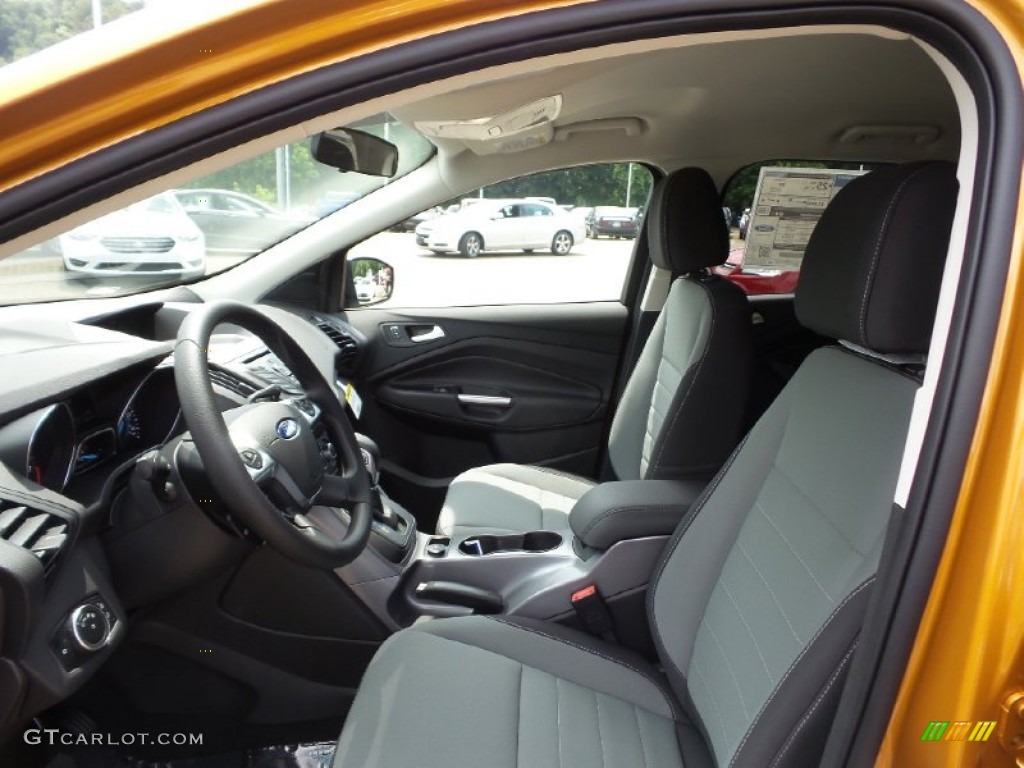 Charcoal Black Interior 2016 Ford Escape SE 4WD Photo #105299082