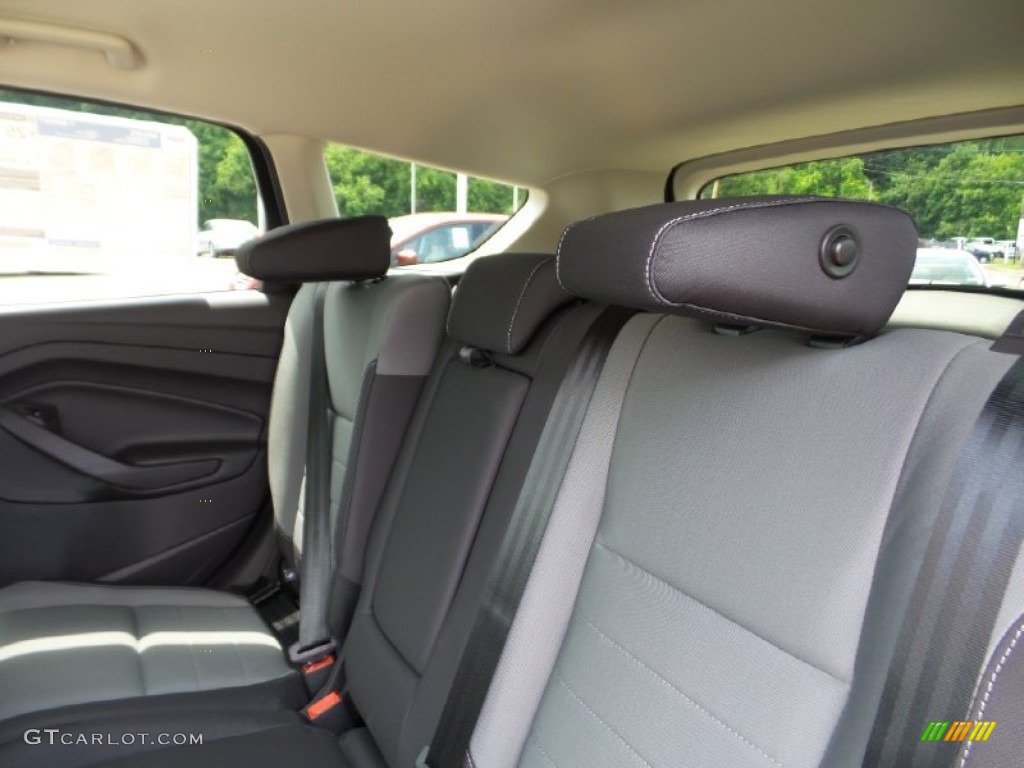 Charcoal Black Interior 2016 Ford Escape SE 4WD Photo #105299105