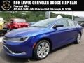 2015 Vivid Blue Pearl Chrysler 200 Limited  photo #1