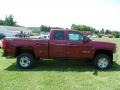 Deep Ruby Metallic - Silverado 2500HD WT Double Cab 4x4 Photo No. 6