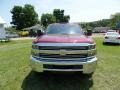 Deep Ruby Metallic - Silverado 2500HD WT Double Cab 4x4 Photo No. 8