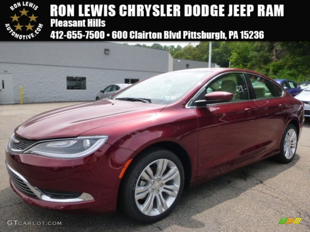 Velvet Red Pearl Chrysler 200