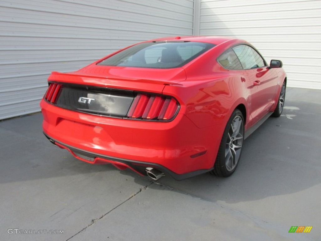2015 Mustang GT Premium Coupe - Race Red / Ebony photo #4