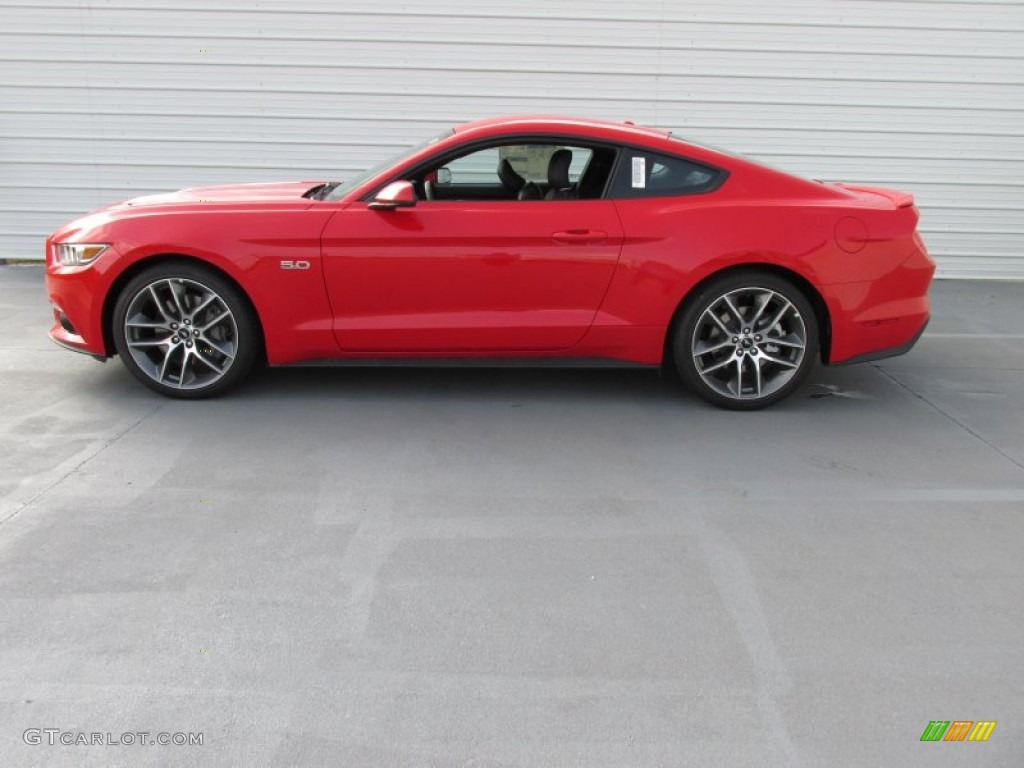 2015 Mustang GT Premium Coupe - Race Red / Ebony photo #6