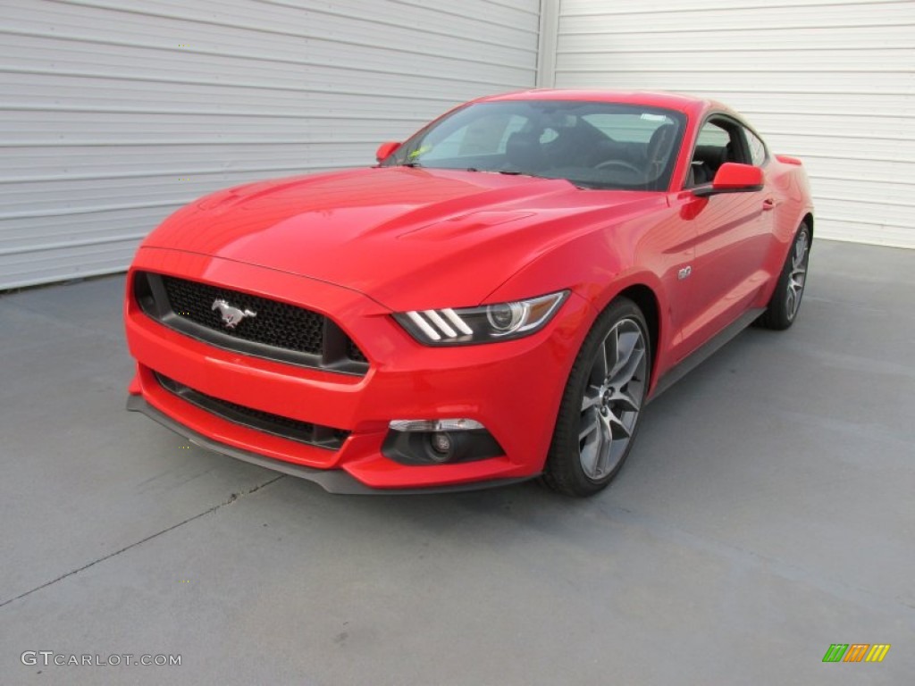 2015 Mustang GT Premium Coupe - Race Red / Ebony photo #7