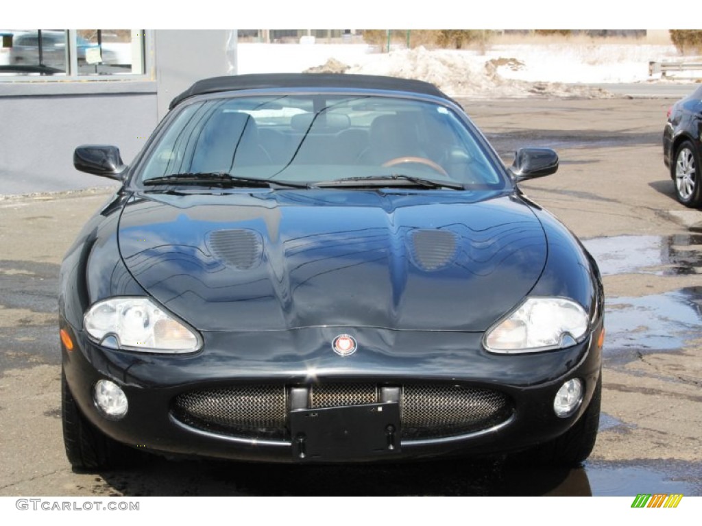 Anthracite Metallic 2002 Jaguar XK XK8 Convertible Exterior Photo #105301562