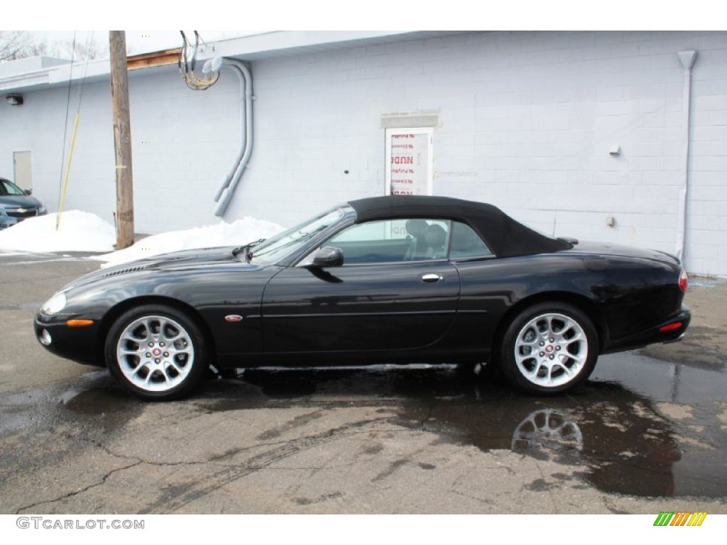 Anthracite Metallic 2002 Jaguar XK XK8 Convertible Exterior Photo #105301583