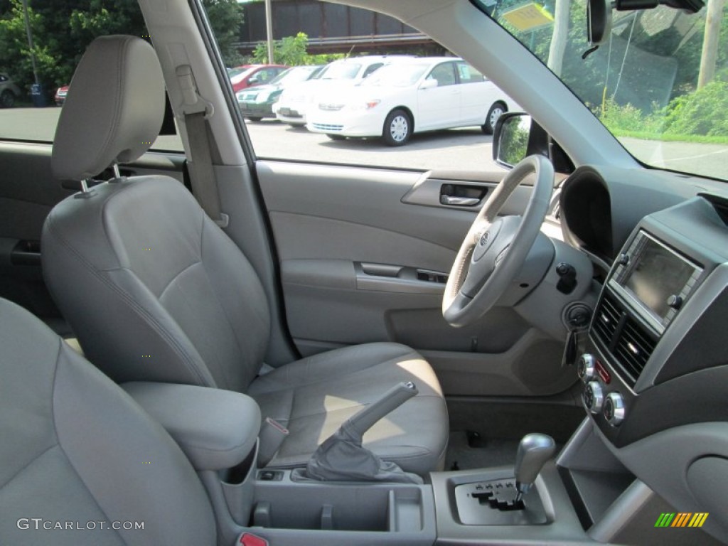 2009 Forester 2.5 X Limited - Sage Green Metallic / Platinum photo #15