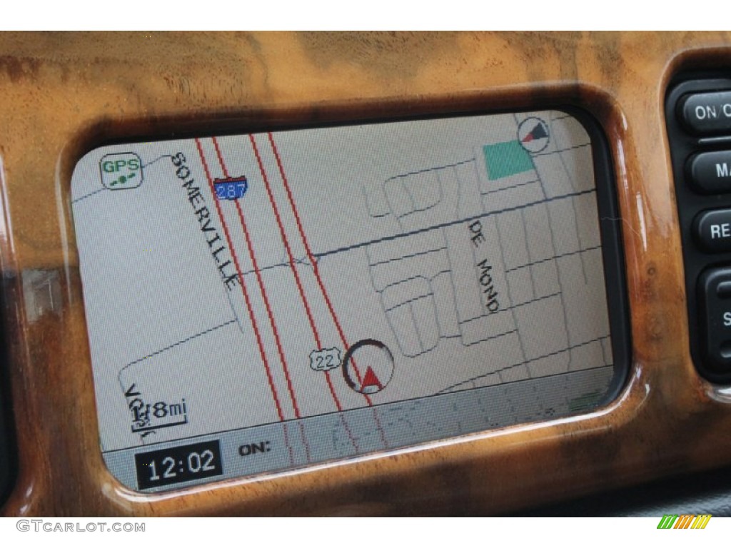 2002 Jaguar XK XK8 Convertible Navigation Photos