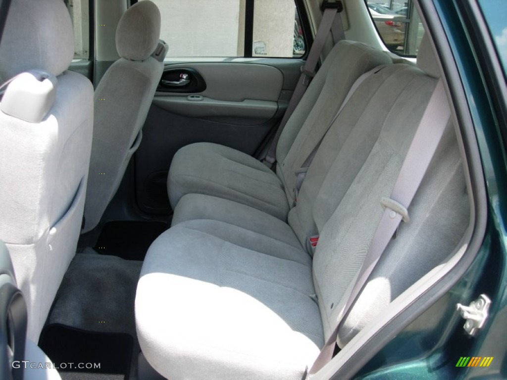 2005 TrailBlazer LS 4x4 - Emerald Jewel Green Metallic / Light Gray photo #11