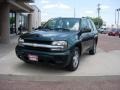 2005 Emerald Jewel Green Metallic Chevrolet TrailBlazer LS 4x4  photo #17