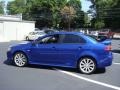 2008 Electric Blue Pearl Mitsubishi Lancer GTS  photo #9