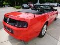 2014 Race Red Ford Mustang V6 Convertible  photo #5