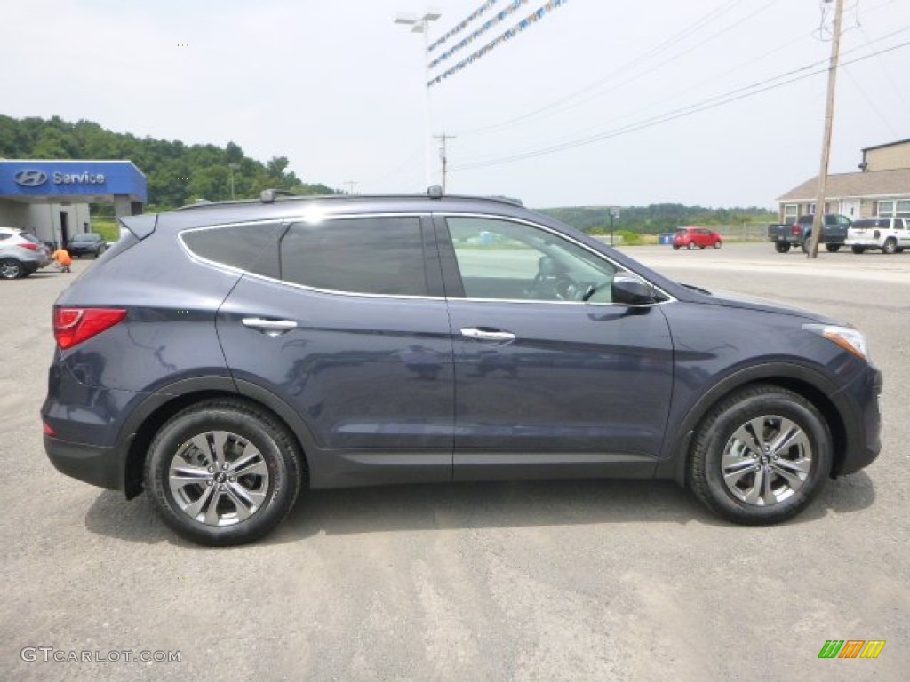 2016 Santa Fe Sport AWD - Marlin Blue / Gray photo #3