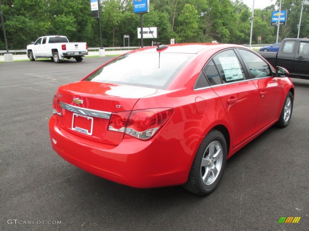 2016 Cruze Limited LT - Red Hot / Jet Black photo #6