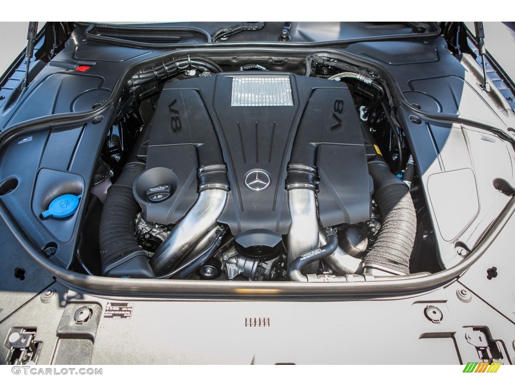 2015 Mercedes-Benz S 550 4Matic Coupe 4.6 Liter biturbo DI DOHC 32-Valve VVT V8 Engine Photo #105308276